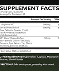 Havasu Nutrition L-Arginine 500Mg And Saw Palmetto 500Mg - Nitric Oxide And Prostate Health Supplements For Men - 60 Count - Endurance And Urinary Tract Function Support - 1 Month Supply - Vegan Non-Gmo Capsules