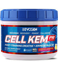 Evogen CellKEM PR | Post Workout, Essential Amino Acids, Creatine Nitrate, Sensoril Ashwagandha, Recovery | Raspberry Lemonade