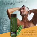 Sunny Isle Rosemary Mint Hair & Strong Roots Conditioner 12Oz Anti-Breakage & Growth Formula Infused With Biotin & Jamaican Black Castor Oil All Hair Types