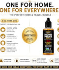 SubSugar Home & Travel Monk Fruit Sweetener Bundle