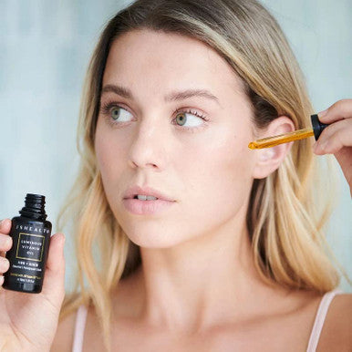 JSHealth Plump & Glow Skincare Bundle - Brightening Vitamin C Serum For Face & Hydrating Vitamin E Face Oil