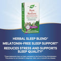 Nature'S Way Rest & Restore Melatonin-Free Sleep Supplement With Ashwagandha Valerian Vegan 30 Capsules