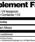 Terravita Usnea Lichen Moss Powder (4 Oz, Zin: 514900) - 2 Pack