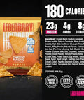 Legendary Foods Cheesy Nacho Protein Chips - Popped Tortilla Style - 23G High Protein 4G Carbs Low Sugar Gluten Free Keto Snack Packs - 10 Pack - Healthy Crunchy Chips