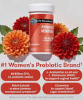 Garden Of Life Dr. Formulated Menopause Probiotics With Black Cohosh Chromium And Pre Pro & Postbiotics Menopause Supplements For Women Immune Health Non-Gmo Gluten-Free 30 Vegetarian Capsules
