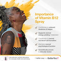 Betteryou Boost Vitamin B12 Oral Spray - Natural Liquid Supplement - Vitamin Spray For Daily B12 Intake - Green Tea And Chromium 0.85 Oz