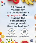 Vitalitown 10 in 1 Magnesium Complex 90 Caps and Vitalitown Organic Beet Root 60 Capsules 1300mg