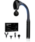 Massage Gun With Extension Handle, Back Massager For Pain Relief Deep Tissue, Multifunction Massage Gun For Body Massage