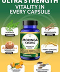 Lunakai Usa Made Moringa & Sea Moss Capsules Bundle 6-In-1 & 16-In-1 Advanced Blends 60 Non-Gmo Veggie Capsules Each