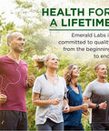 EMERALD LABS Bundle with B Healthy (120 Veg Caps) and Mens 45+ 1Daily Multi (60 Veg Caps) Vegan Vitamin B Complex with Full Spectrum B Vitamins Mens Multivitamin with CoQ10 Lycopene and More