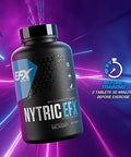 Efx Sports Nytric Efxph Correct Aakg Arginine & Citrulline Pre Workout Pillslonger Lasting Muscle Pumps60 Servings 180 Quickrelease Tablets