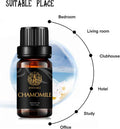 Aromatherapy Essential Oils, Chamomile Aromatherapy Essential Oils (0.33 oz - 10ml), 100% Pure Essential Oils Chamomile Scent for Diffuser, Humidifier, Massage, Aromatherapy, Skin & Hair Care