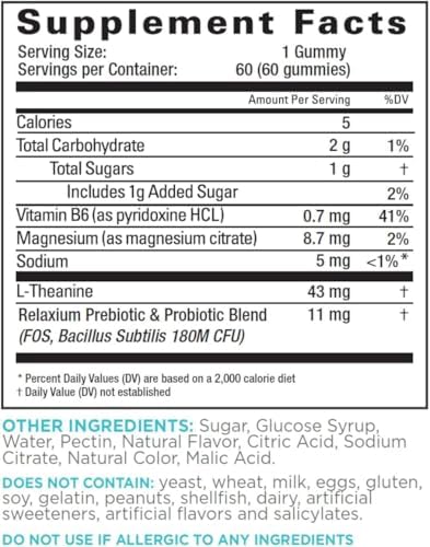 Relaxium Sleepquick & Calm Gummies 144 Count 5Mg Melatonin Magnesium Ashwagandha Nonhabit Forming 72Day Supply Travelfriendly