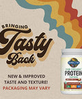 Garden Of Life Organic Vegan Protein Powder Plant Based & Bcaas Organic Protein Powder With Probiotics & Enzymes Non-Gmo Gluten-Free Lactose Free Vanilla Chai 1.2 Lb