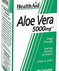 HealthAid Aloe Vera 5000mg - 30 Capsules