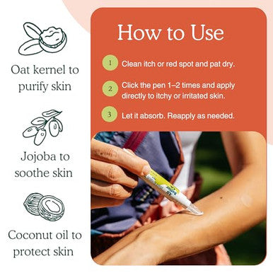 All Better Co. Don T Scratch That Pen Insect Bite Relief Stick Fast Bug Bite & Itch Relief Pen For Insect Bites Rashes & Irritated Skin With Menthol & Oat Safe For Kids & Adults 5Ml