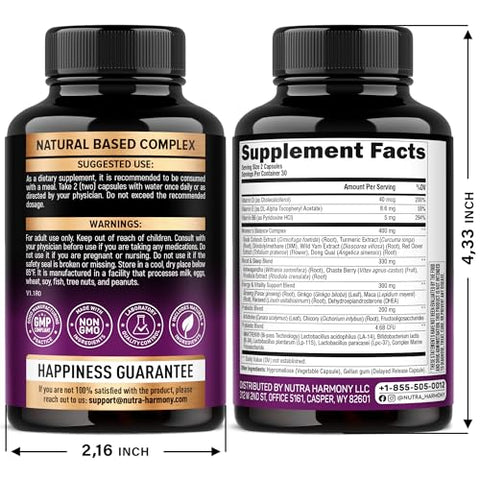 Nutraharmony Collagen Peptides & Menopause Supplement
