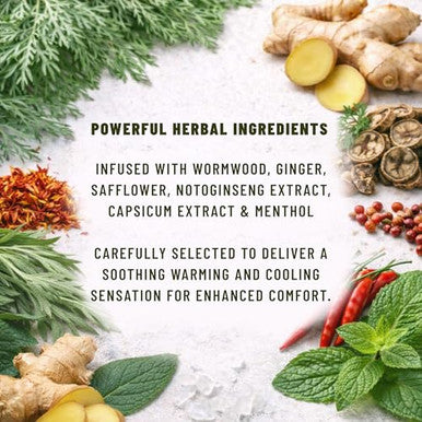 Tolevita Knee Patches 40 Patches Per Pack With Wormwood Ginger Safflower Notoginseng Capsicum And Menthol Warm And Cool Comfort And Everyday Wellness