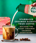 Starbucks Non-Dairy Brown Sugar Cinnamon Flavored Creamer, Oatmilk Coffee Creamer, Inspired By Brown Sugar Shaken Espresso 28 fl oz