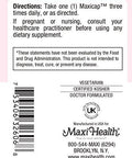 Maxi Health Gingermax - Ginger - Bromelain & Vitamin B6 - Digestion Health - 60 Capsules - Kosher