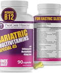 Procare Health Bariatric Multivitamin With Iron (90 Capsule) - 45Mg Iron With Reduced B12 - Post Op Bariatric Vitamins For Gastric Bypass Sleeve Patients, Sustains Recovery & Energy (03 Month Supply)