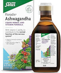 Floradix Ashwagandha Liquid Herbal & Vitamin Formula Herbal Supplement With Ashwagandha Extract Vitamin C Vitamin B12 & More Stress Support Formula Vegan & Nongmo 8.5 Fl Oz