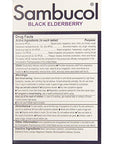Sambucol Cold & Flu Relief Quick Dissolve Tablets Black Elderberry 30 Ea (Pack Of 12)