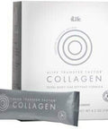 4Life Transfer Factor Collagen - Targeted Total Body Age-Defying Formula with Vitamins and 5 Types of Collagen - Dermatologist-Tested - Hair Skin and Nail Support - 15 Packets