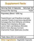 Secrets of the Tribe - Calm Secret, Anxious-Free Formula, Herbal Supplement Blend (120 Capsules)