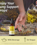 Herbamama Herbal Liquid Drops Kit - Bundle Of Black Elderberry Extract And Mullein Leaf Tincture 2 Fl Oz - Vegan Non-Gmo Sugar & Alcohol- - 2 Pack