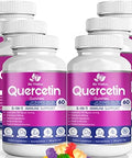 Bio Vitalica Quercetin Gummies By Biovitalica Quercetin With Bromelain Vitamin C And Zinc & Elderberry + Vitamin D35 In 1 Immune Support Zinc Quercetin 750 Mg For Kids And Adults (1)
