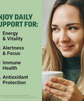 Force Factor Mighty Matcha Powder Premium Organic Matcha Green Tea Superfood To Support Calm Energy Focus Antioxidant Protection & Vitality Naturally Unflavored 30 Servings