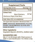 Secrets of the Tribe Black Elderberry Alcohol-Free Tincture (Glycerite) 680 mg Black Elderberry (Sambucus Nigra) Dried Berry (4 Fl Oz) Immune Support Supplement