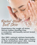 Aztec Secret Essential Indian Clay Mask Kit By Etana 100% Natural Calcium Bentonite For Deep Pore Cleansing Facial Hair & Body Detox Set With Accessories