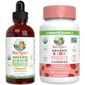 Maryruth'S Probiotic (Unflavored) & Probiotic Gummies For Kids (Strawberry) Usda Organic Clean Label Project Verified Vegan Non-Gmo Sugar-Free Immune Support Antioxidant & Digestive Health