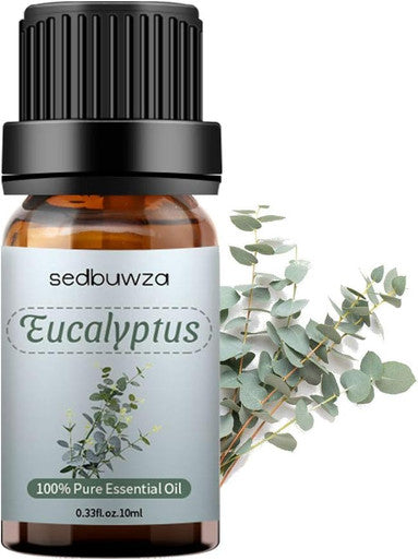 Peppermint + Eucalyptus Essential Oils For Aromatherapy 100% Pure Premium Eucalyptus Massage Oils Massage Skin - 2*10ML Essential Oil