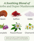 Plant People Wondersleep Mushroom Gummies Supplement Mini With Reishi Super Mushrooms Saffron Wild Elderberry Flavor No Sugar Vegan-Friendly & Gluten- Trial Size