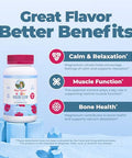 Maryruth's Kids Magnesium Calm Gummies By Maryruth's 60 Count 50Mg