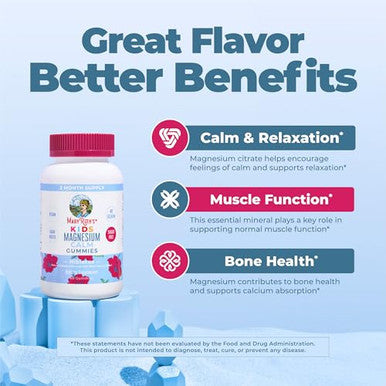Maryruth's Kids Magnesium Calm Gummies By Maryruth's 60 Count 50Mg