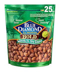 Blue Diamond Almonds, Bold Wasabi & Soy Sauce Flavored Snack Nuts, Bulk Bag, Pantry Staple, GMO-Free, Great for Parties, Lunch, Events, Holiday, and Healthy Snacking, 25 Oz Resealable Bag (Pack of 1)