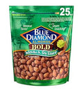 Blue Diamond Almonds, Bold Wasabi & Soy Sauce Flavored Snack Nuts, Bulk Bag, Pantry Staple, GMO-Free, Great for Parties, Lunch, Events, Holiday, and Healthy Snacking, 25 Oz Resealable Bag (Pack of 1)