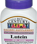 21St Century Lutein 20 Mg 60 Softgels
