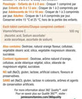 Jamieson Chewable VitaminC 500Mg Value Supplement Pack(330 Count) Tangy Orange (Imported From Canada)