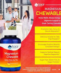 Trace Minerals Magnesium Chewable Supplement Promotes Calm Focus and Muscle Relaxation Supports Optimal Sleep and Digestion Sugar Free Raspberry Lemon 120 ct 30 Servings