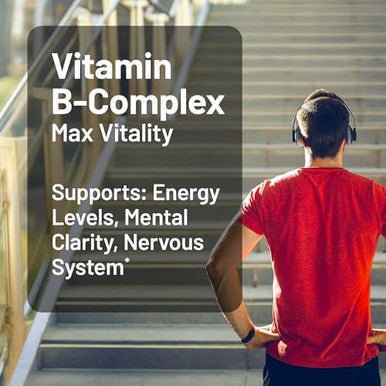 Naturewise Vitamin B Complex For Women And Men - With Folic Acid Biotin B1 B2 B3 B6 B12 - Support Cellular Energy & Mental Clarity - Gluten & Dairy Free, Non-Gmo - 150 Softgels[5-Month Supply]
