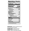 Terrasoul Superfoods Organic Coconut Flakes 2 Lbs (2 Pack) - Finely Shredded | Macaroon Cut