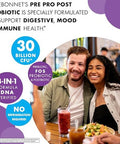 Bluebonnet Nutrition Pre Pro Post Probiotic 30 Billion Cfu Shelf Stable ÃƒÂ¢Ã¢â€šÂ¬Ã¢â‚¬Å“ For Women & Men Digestion Gut Mood Immune Of Dairy Gluten & Soy Nongmo 30 Vegetable Capsules 30 Servings
