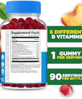 Lifeable Sugar Vitamin B Complex Gummies Bcomplex With Vitamin C Great Tasting Vit B Complex Vitamins Energy And Nerve Support B Vitamins Complex For Women Men Adults 90 Gummies