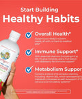 Maryruth'S Maryruth Organics Liquid Morning Multivitamin (Fruit Punch) & Iron Liquid (Berry) Clean Label Project Verified Vitamins For Energy Immunity & Overall Health Vegan Non-Gmo Gluten Free