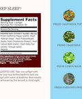 Herbs Etc. Deep Sleep Softgels Holistic Bedtime Supplement for Calming Sleep Aid Chamomile Lemon Balm Extract & Passionflower